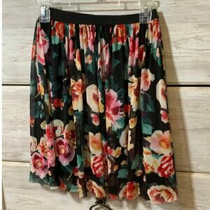 Art Class Girls Floral Skirt Size XS (4/5) - Y2K Style